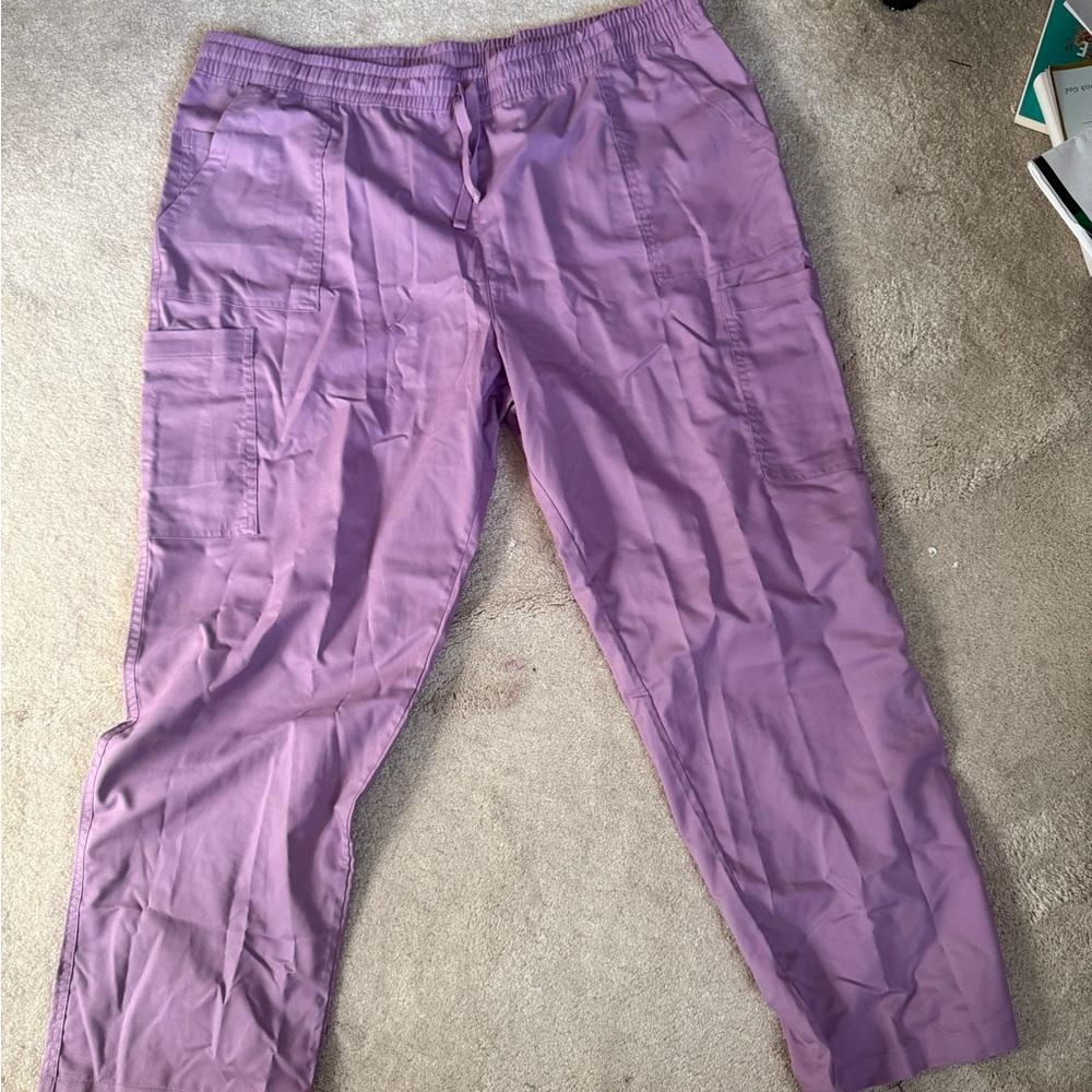 Purple scrub Pants